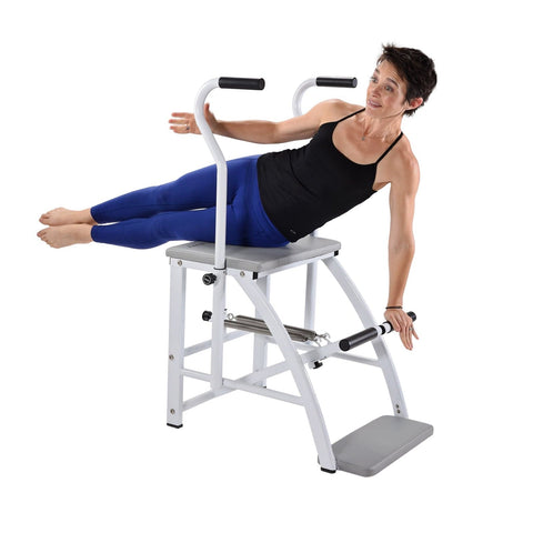 Image of Stamina AeroPilates Precision Compact Pilates Wunda Chair - Barbell Flex