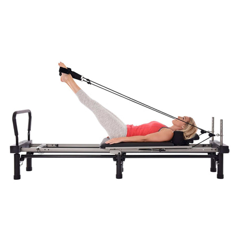 Image of Stamina AeroPilates 700 Four Cords Reformer With Stand and Rebounder - Barbell Flex