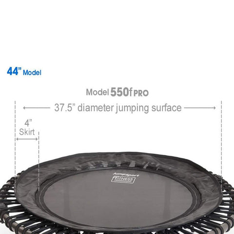 JumpSport Fitness PRO Series Premium Commercial Quality Trampolines - Barbell Flex