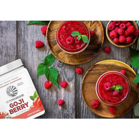 Image of Sunwarrior Organic Goji Berry Juice Powder - Barbell Flex