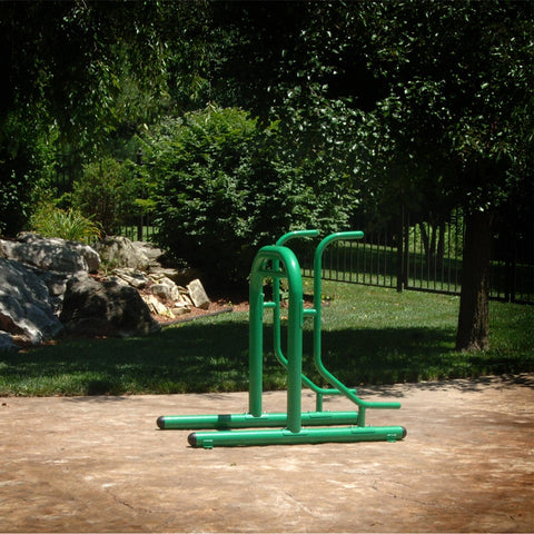 Image of Stamina Outdoor Fitness Solid Support Multi-Station - Barbell Flex