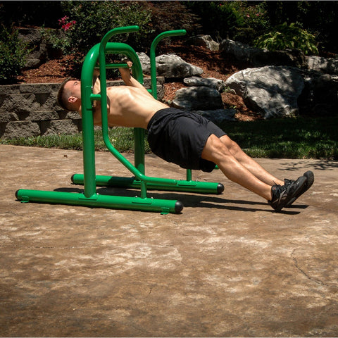 Image of Stamina Outdoor Fitness Solid Support Multi-Station - Barbell Flex