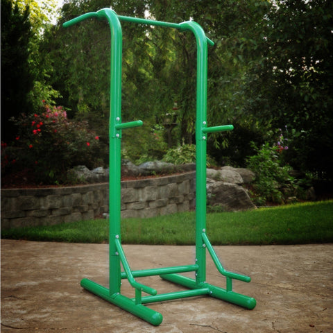 Image of Stamina Outdoor Weather-Resistant Fitness Power Tower - Barbell Flex