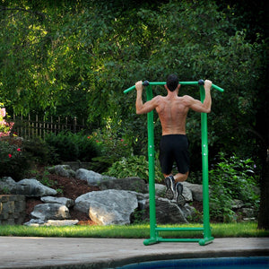 Stamina Outdoor Weather-Resistant Fitness Power Tower - Barbell Flex