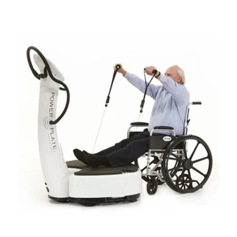 Image of Power Plate Pro7HC Healthcare Vibration Plate With LCD Touch Screen - Barbell Flex