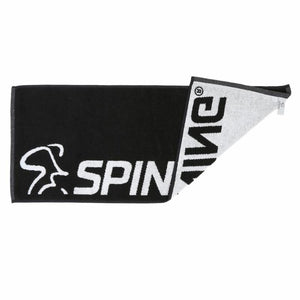 Spinning Black and White Towel - Barbell Flex