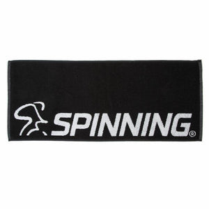 Spinning Black and White Towel - Barbell Flex