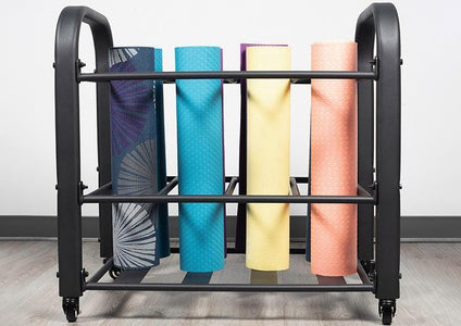 Synergee Foam Rollers and/or Yoga Mat Storage Rack - Barbell Flex