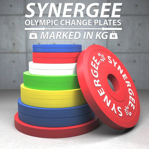Synergee Rubberized Fractional and Change Plates - Barbell Flex