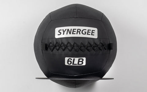 Synergee Steel Wall-Mount Ball Storage Rack - Barbell Flex