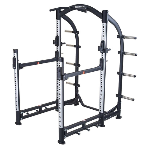 Image of SportsArt A967Oval Shaped Tubing Half Cage - Barbell Flex