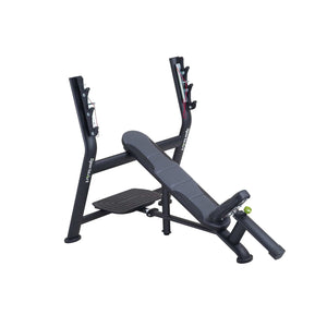 SportsArt A998 Olympic Incline Welded Steel Frame Bench - Barbell Flex