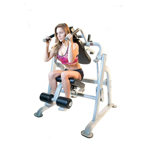 Image of The ABS Company Vertical Crunch Complete Core Training Machine - Barbell Flex
