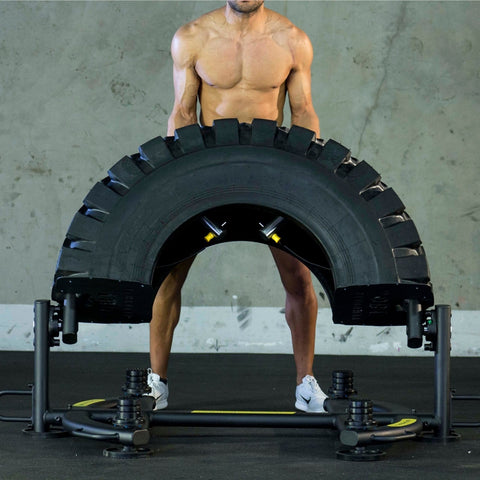 The ABS Company Tire Flip Pro Core Machine Package - Barbell Flex