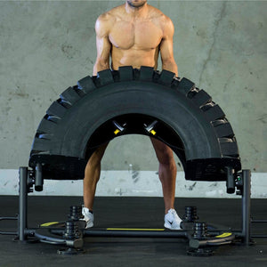 The ABS Company Tire Flip Pro Core Machine Package - Barbell Flex