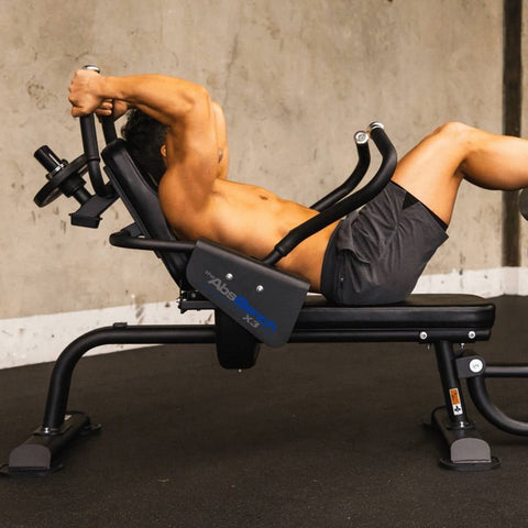 Image of The ABS Company Ab Zone Elite Core Machine Package - Barbell Flex
