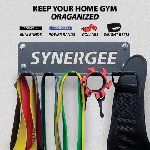 Image of Synergee Lightweight Accessory Rack - Barbell Flex