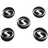 Stroops 6" Diameter Flat Rubber Exercise 5 Agility Dots - Barbell Flex