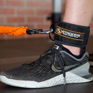 Stroops One Connection Point Ankle/Wrist Cuff Attachment Strap - Barbell Flex