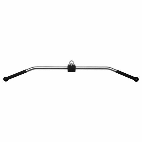 Image of American Barbell Aluminum Revolving Round Handle Lat Pulldown Bar With Urethane Handles - Barbell Flex