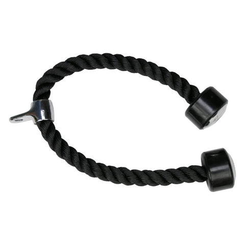 Image of American Barbell Triceps Press Down Heavy-Duty Nylon Rope w/ Rubber Ends - Barbell Flex