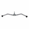 American Barbell Chrome Plated Revolving Solid Curl Bar - Barbell Flex