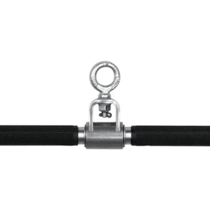 American Barbell High-Strength Aluminum Lightweight Revolving Straight Bar - Barbell Flex