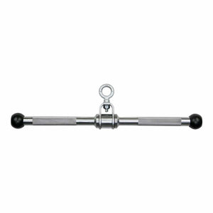 American Barbell Revolving Solid Straight Bar Cable Pulley Attachment - Barbell Flex