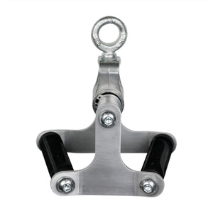 American Barbell High-Strength Aluminum Lightweight Seated Row Handle Bar - Barbell Flex
