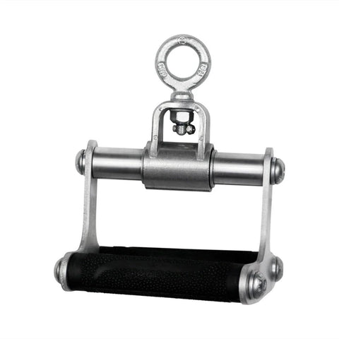 Image of American Barbell High-Strength Aluminum Lightweight Seated Row Handle Bar - Barbell Flex