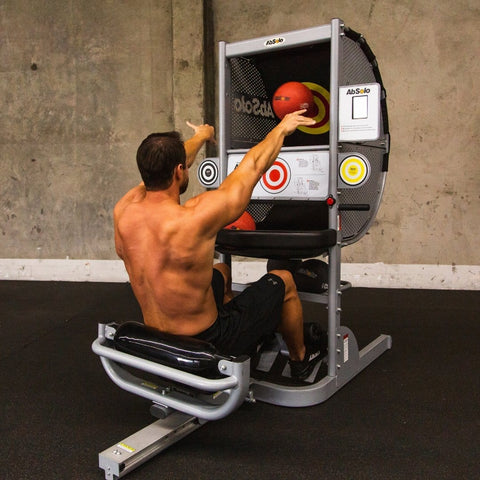 Image of The ABS Company Ab Solo Functional Core Machine - Barbell Flex