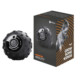 LifePro 4-Speed Vibrating Massage Ball Roller Ease Body Pain & Release Muscle Tension - Barbell Flex