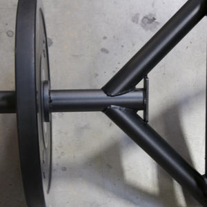 American Barbell Dual Height Fat Grip Deadlift Squat Training Hex Bar - Barbell Flex