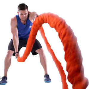 Stroops 20-Foot The Beast Elastic Battle Conditioning Rope - Barbell Flex