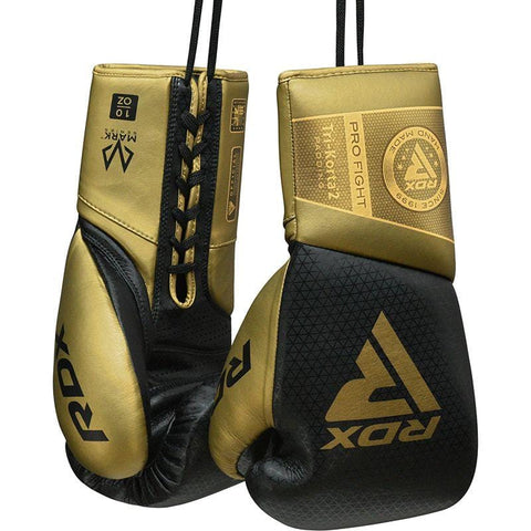 Image of RDX Tri-Korta 2 Mark Pro Fight Boxing Gloves - Barbell Flex