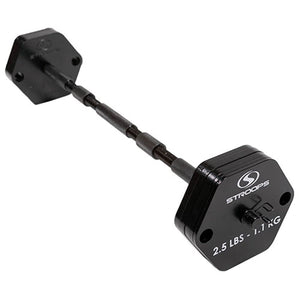 Stroops Multi-Functional Interchangeable Free Weight Bellitron Dumbbell Kit - Barbell Flex