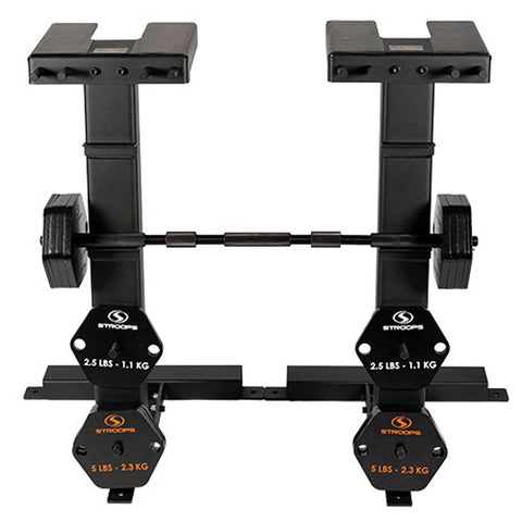 Image of Stroops Bellitron Multi-Purpose Weight Stand and Storage Rack - Barbell Flex