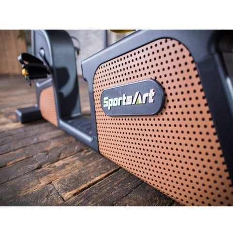 Image of SportsArt 16" Senza Touchscreen Recumbent Bike - Barbell Flex