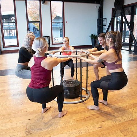 Image of Stroops Semi-Portable Barre Group Training Connectus Anchor - Barbell Flex