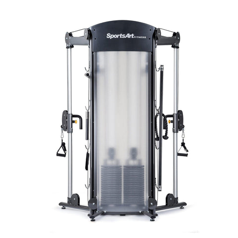 Image of SportsArt DS972 Status Dual Stack Functional Trainer - Barbell Flex