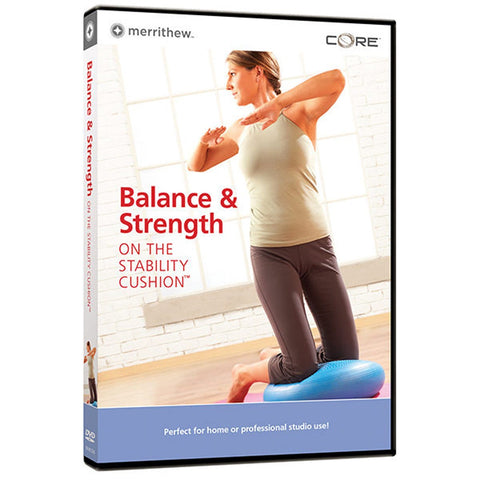 Image of Merrithew Balance & Strength on the Stability Cushion DVD - Barbell Flex