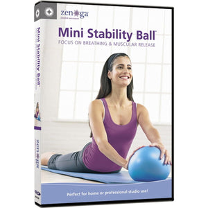 Merrithew ZEN•GA Mini Stability Ball Breathing & Muscular Release DVD - Barbell Flex