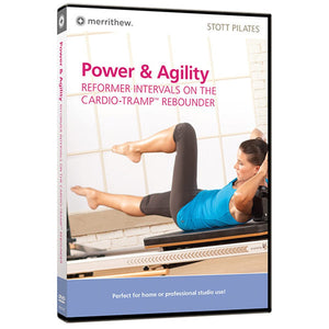 Merrithew Power & Agility: Reformer Intervals on the Cardio-Tramp Rebounder DVD - Barbell Flex