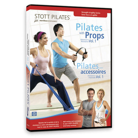 Image of Merrithew Pilates with Props Volume 1 DVD - Barbell Flex