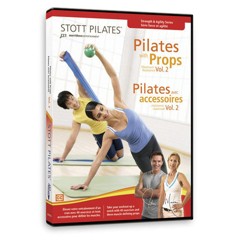 Image of Merrithew Pilates with Props Workout Volume 2 DVD - Barbell Flex