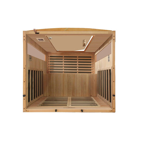 Image of Golden Designs Versailles Edition Dynamic Low EMF Far Infrared Sauna - Barbell Flex