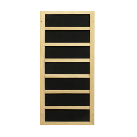 Image of Golden Designs Madrid Elite 3 Person Ultra Low EMF FAR Infrared Sauna - Barbell Flex