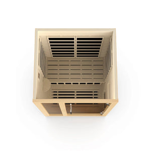 Golden Designs Llumeneres 2 Person Ultra Low EMF FAR Infrared Sauna - Barbell Flex