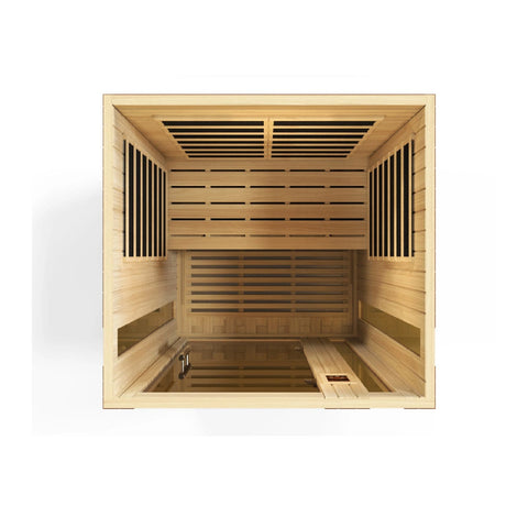 Image of Golden Designs Vittoria Edition Dynamic Low EMF Far Infrared Sauna - Barbell Flex