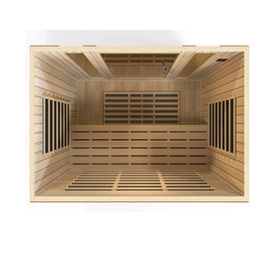 Golden Designs Bergamo Edition Dynamic Low EMF Far Infrared Sauna - Barbell Flex